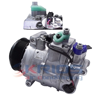 Compressor, air conditioning